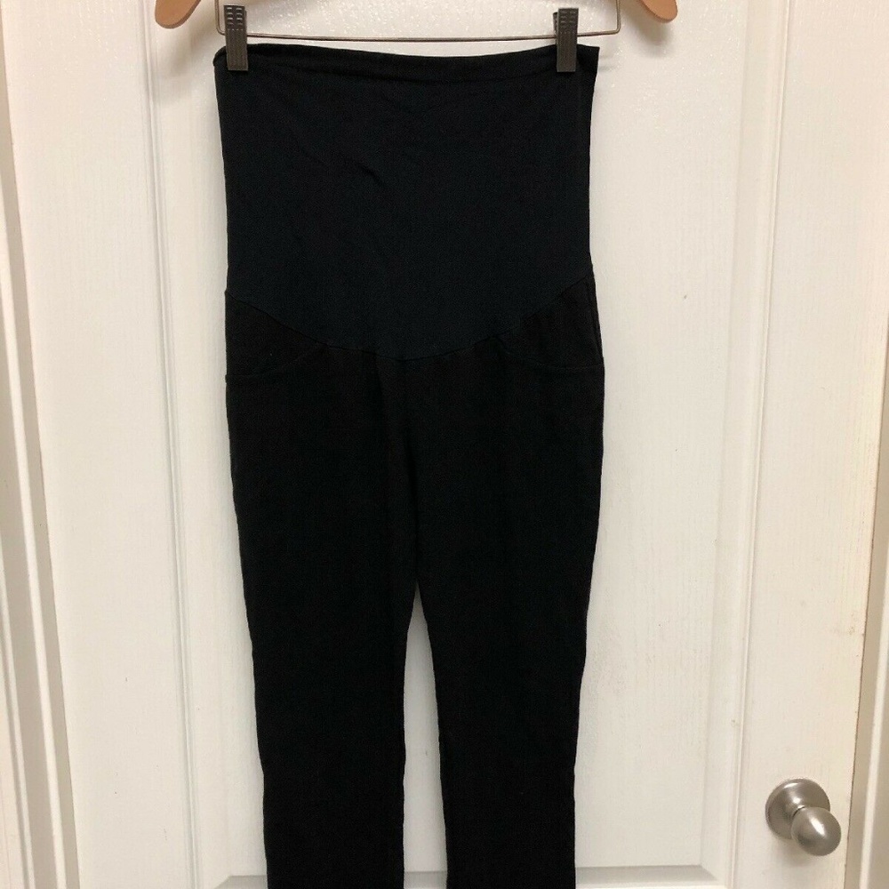SOHO MATERNITY jeggings M Black Stretch Knit Skinn